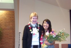 Students at their senior recital