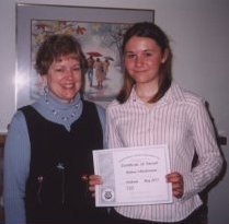 Jan and student