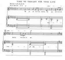 Take No Thought For Your Life